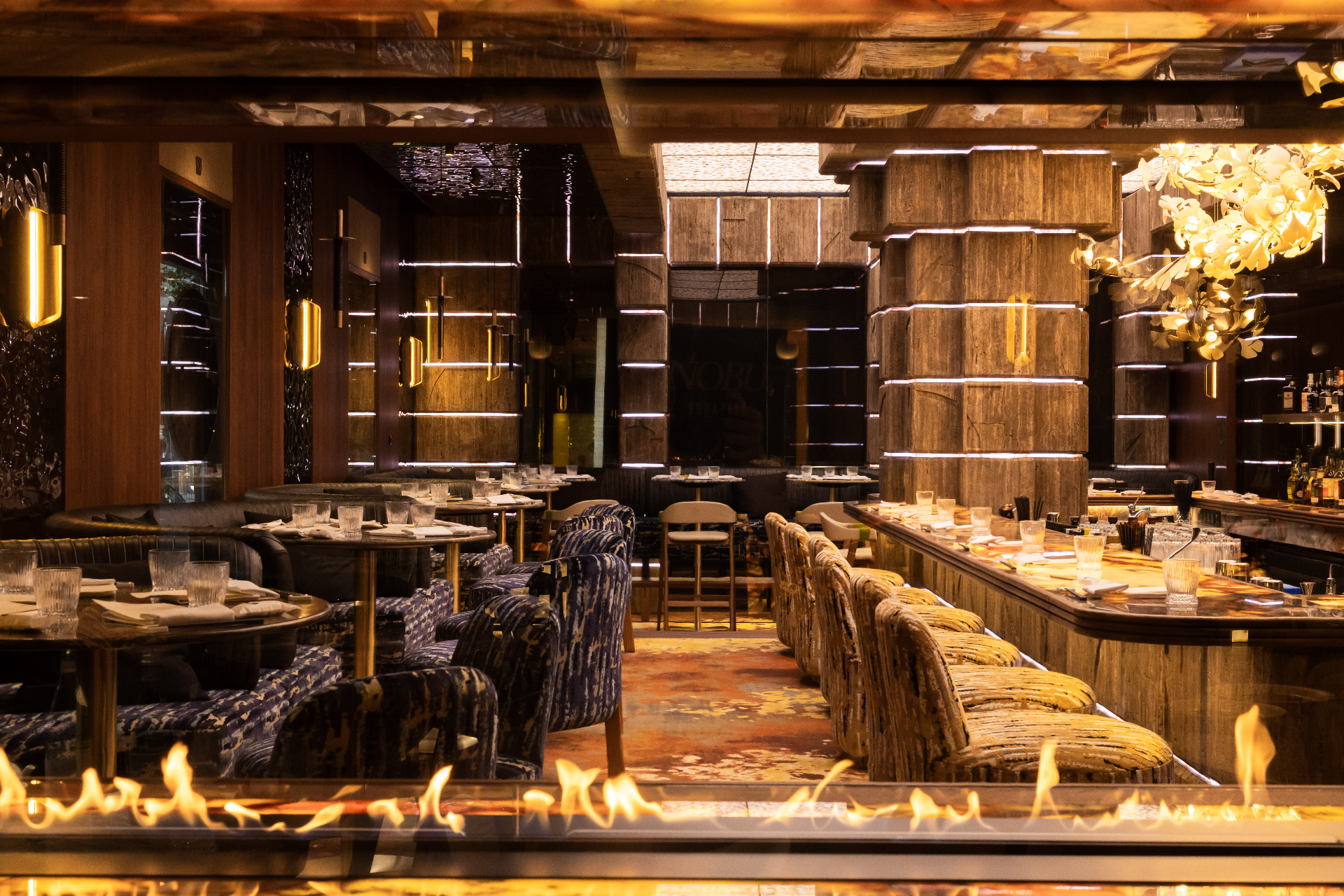 Nobu Budapest dining room and bar