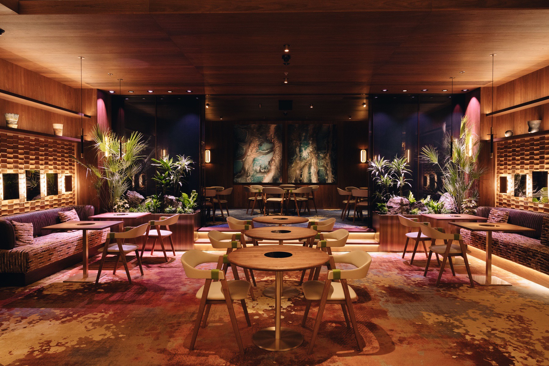 Nobu Budapest dining room